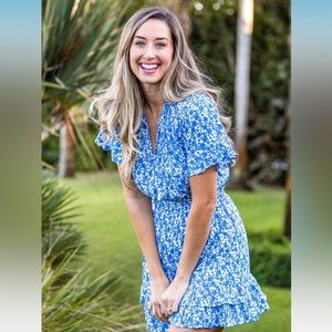 Walker & Wade Floral Dress - Size S